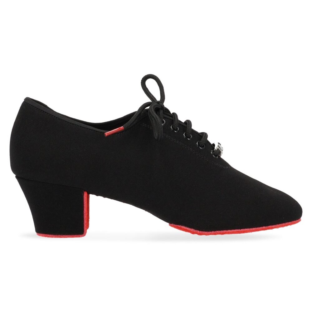 BDT1-B RedSole Canvas Black (flexible sole) - Image 3