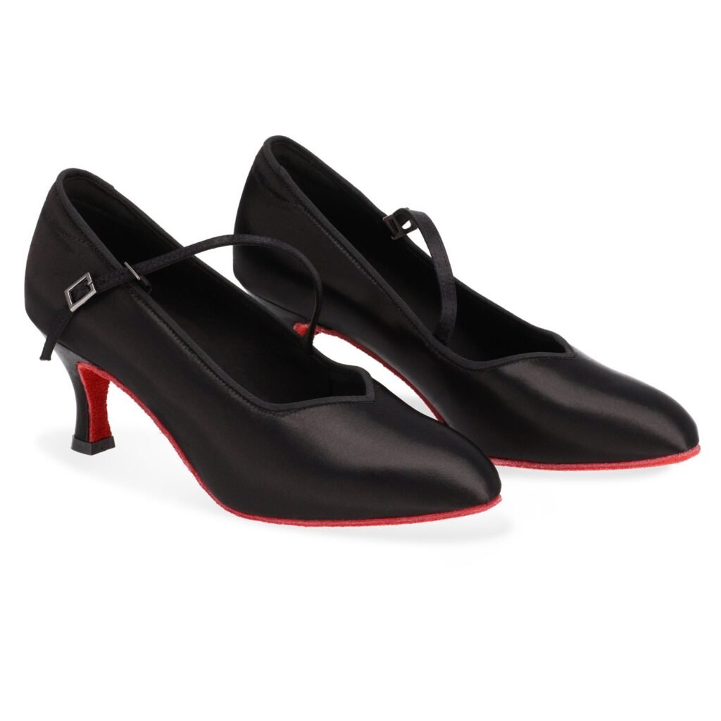 SD 138 Red Sole Satin Black