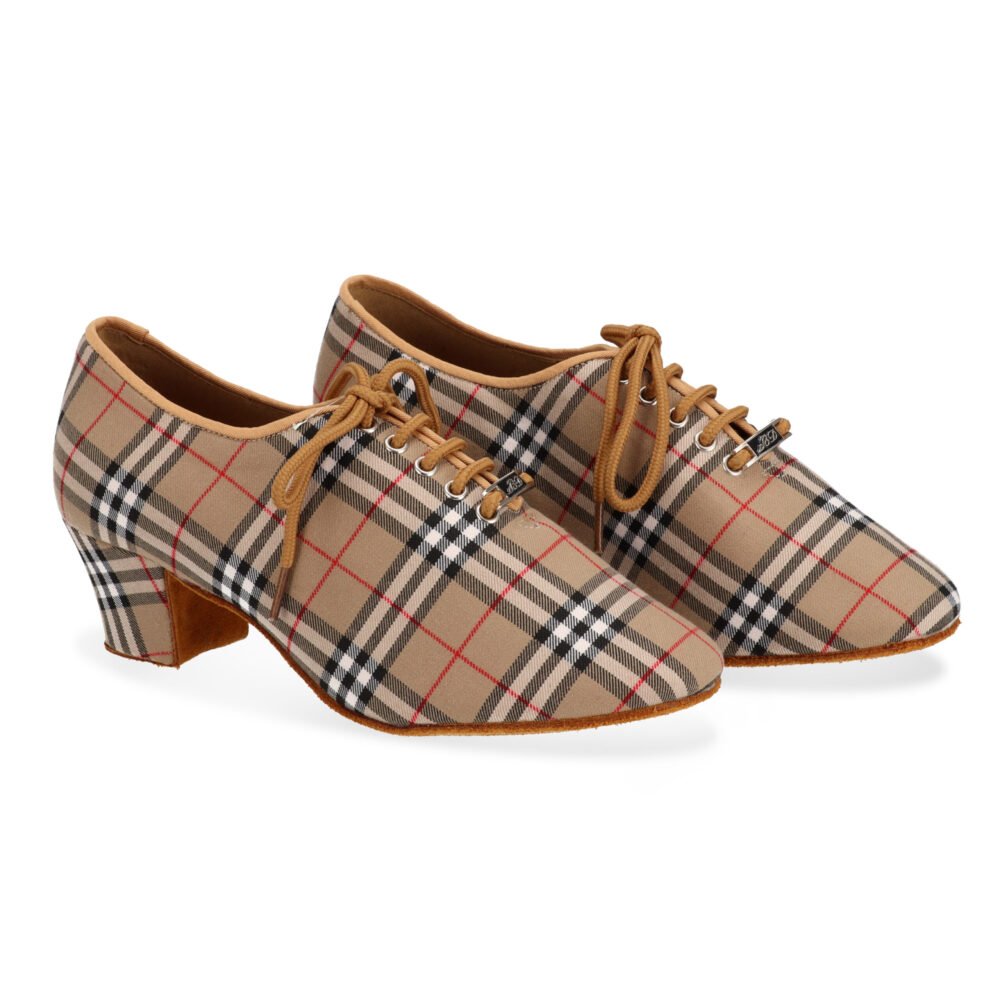 T1 Tartan Print Canvas (non flexible sole)